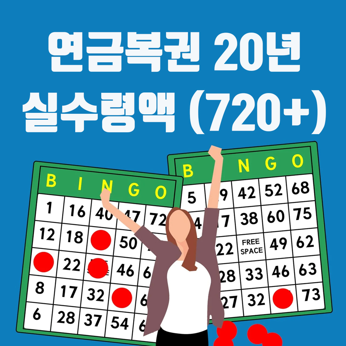  연금복권 720 출시 실수령액은?
