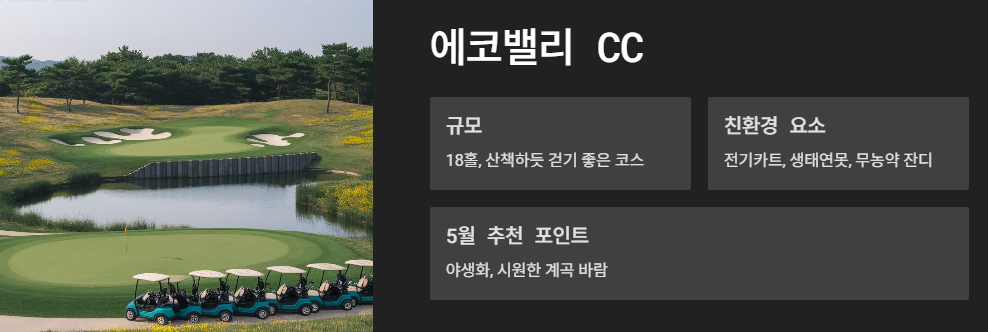 에코밸리 CC