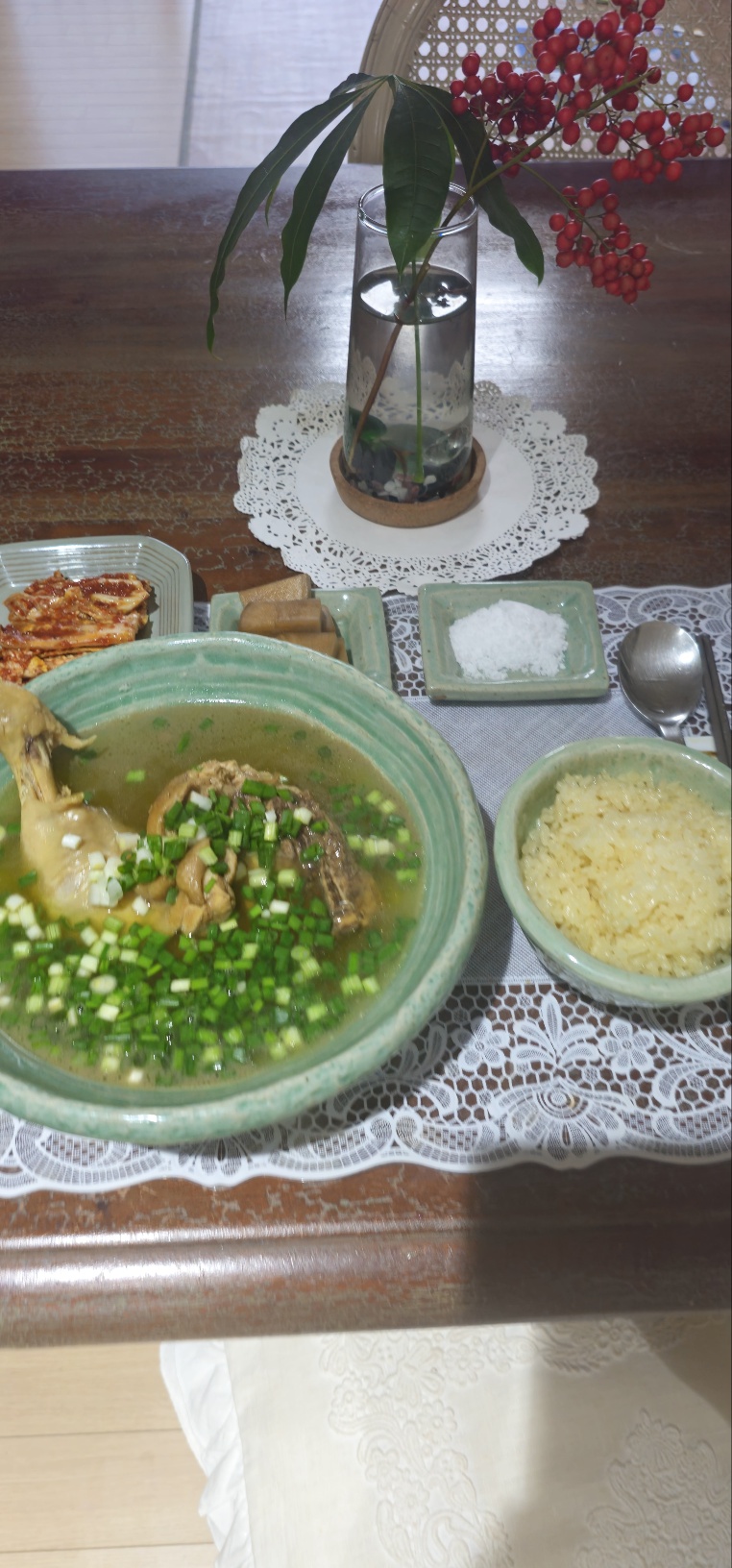 겨울철 보양식 옻닭