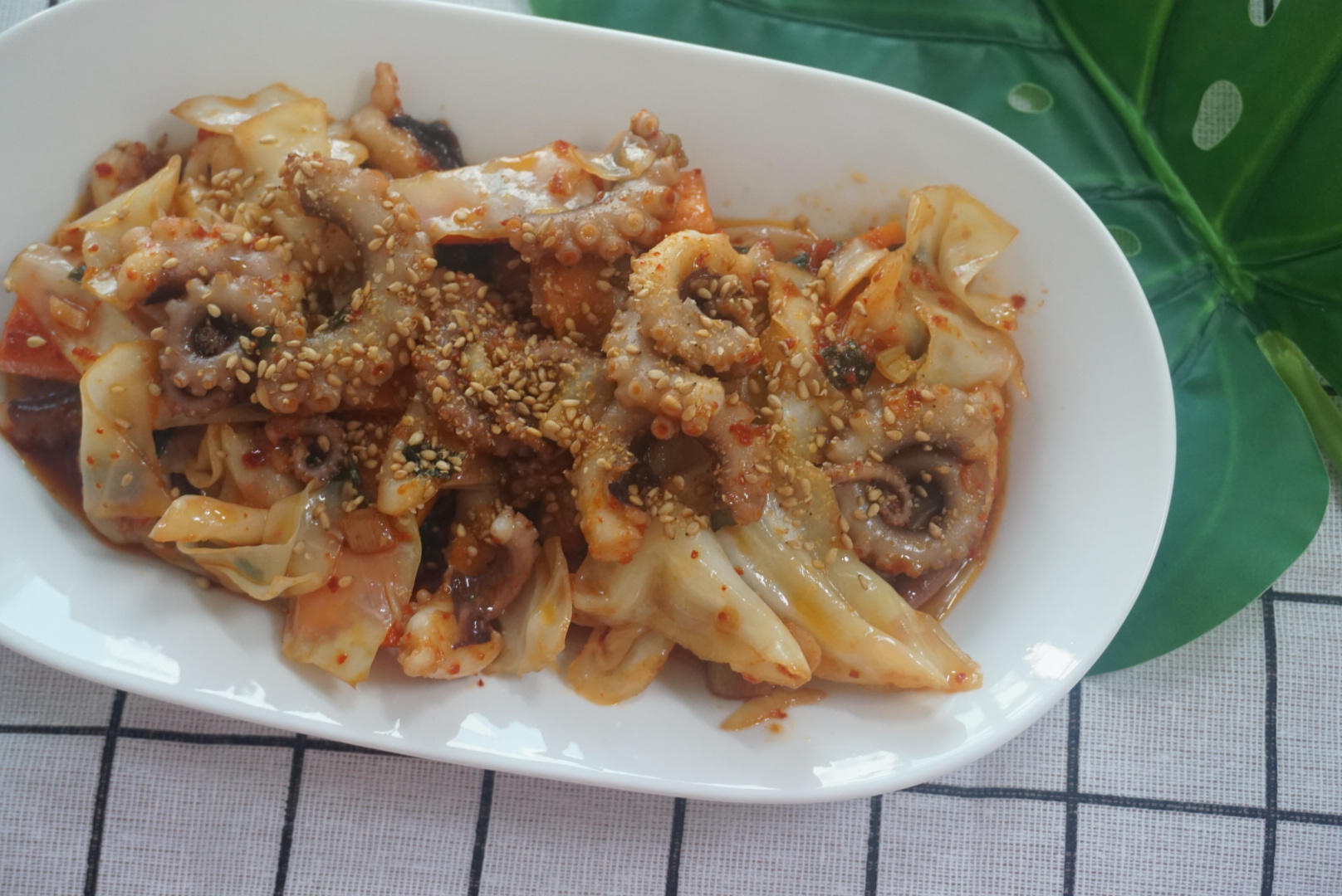  백종원 낙지볶음 참 맛있어요~ :)