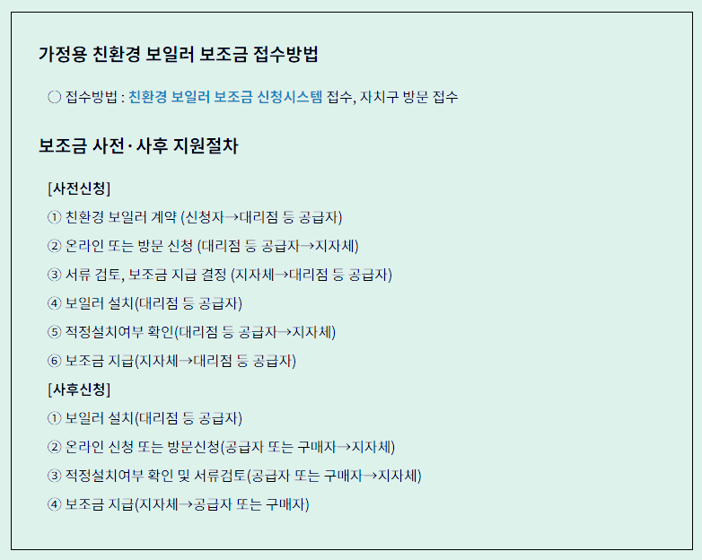 친환경 보일러 보조금/지원금 신청, 친환경 보일러 브랜드/용량/가격 등 선택기준 - 행복의 유효시간은 지금 이미지