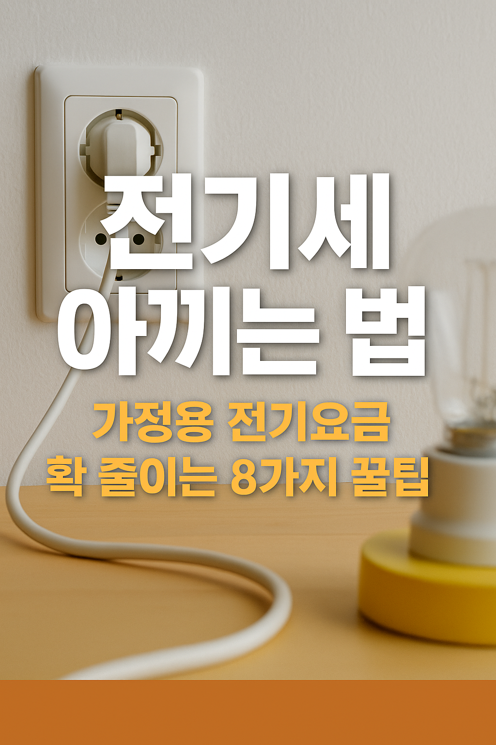 전기세 아끼는 법 ❘ 가정용 전기요금 확 줄이는 8가지 꿀팁