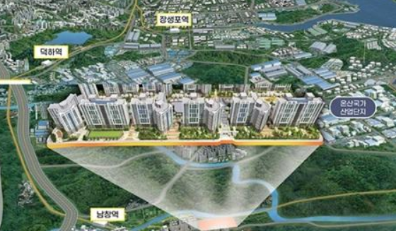  온양 발리 신일 해피트리 더루츠 아파트 분양 울산 울주 청약 분양가 모델하우스