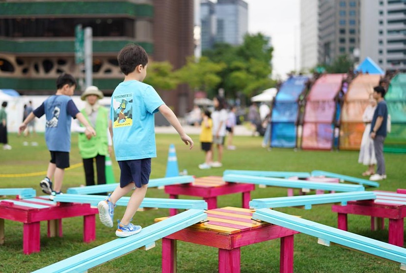 서울야외도서관 책읽는 서울광장 한강 열풍 인증샷