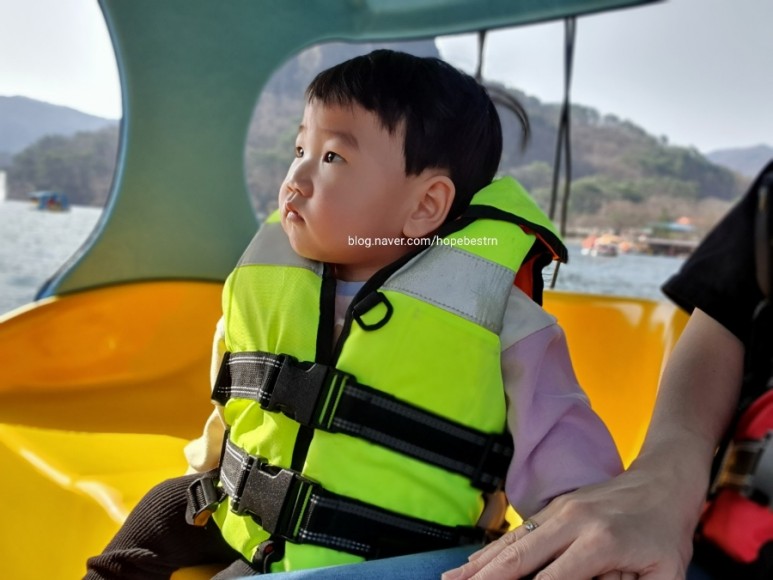 산정 호수 오리 배 & 놀이기구 가격정보 날씨좋은날 ♡ 15