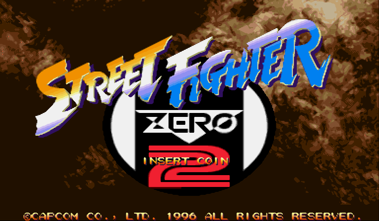  KAWAKS - 스트리트 파이터 제로 2 (Street Fighter Zero 2) 대전격투 게임 파일 다운