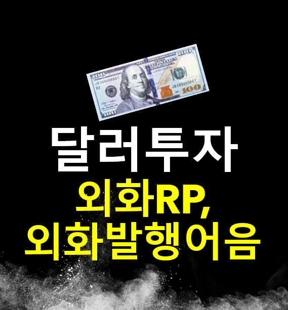  달러투자 방법 / 외화RP, 외화어음, 달러예금 / 증권사 잠자는 달러 투자 / NH투자증권 나무앱 / 달러투자추천