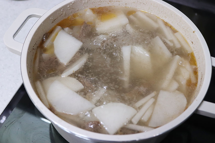백종원 무국 끓이는 방법 백종원 소고기무국 끓이는법 9