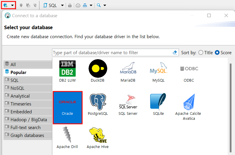 [Oracle] DBMS, IDE(통합개발환경)
