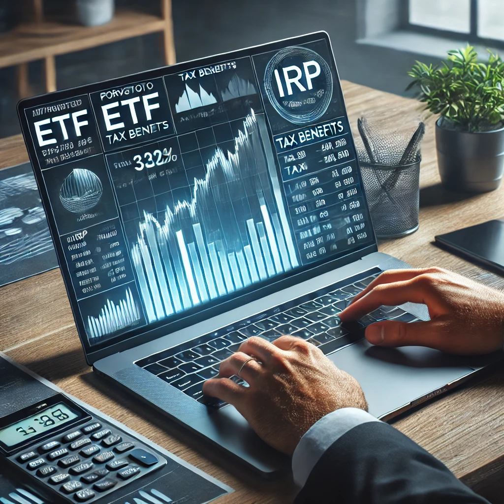 IRP 계좌를 활용한 ETF 투자 관리 화면