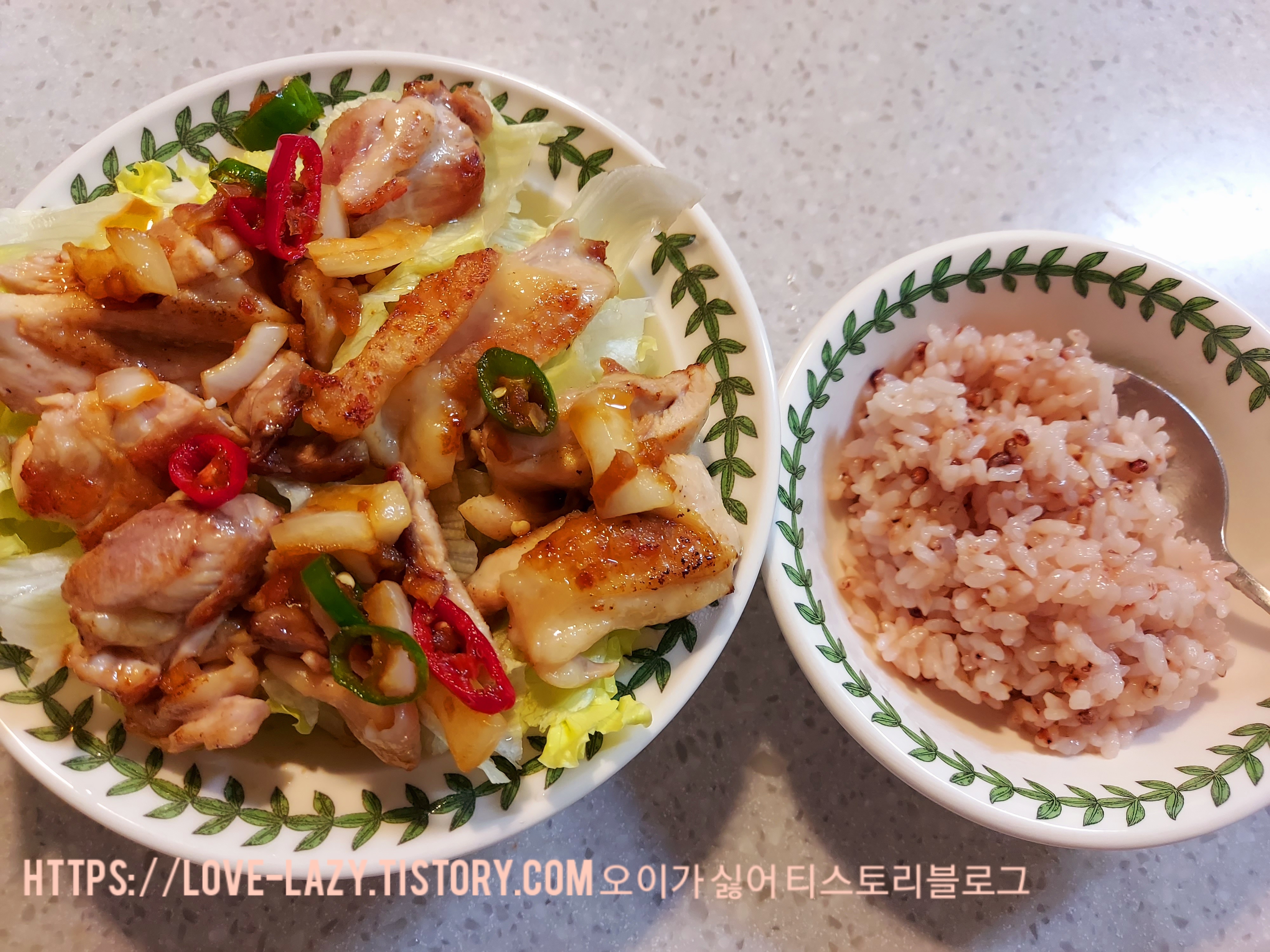  닭다리살 다이어트 닭 부위별 칼로리 닭다리살 정육 이연복 쉐프 유린기 만들기
