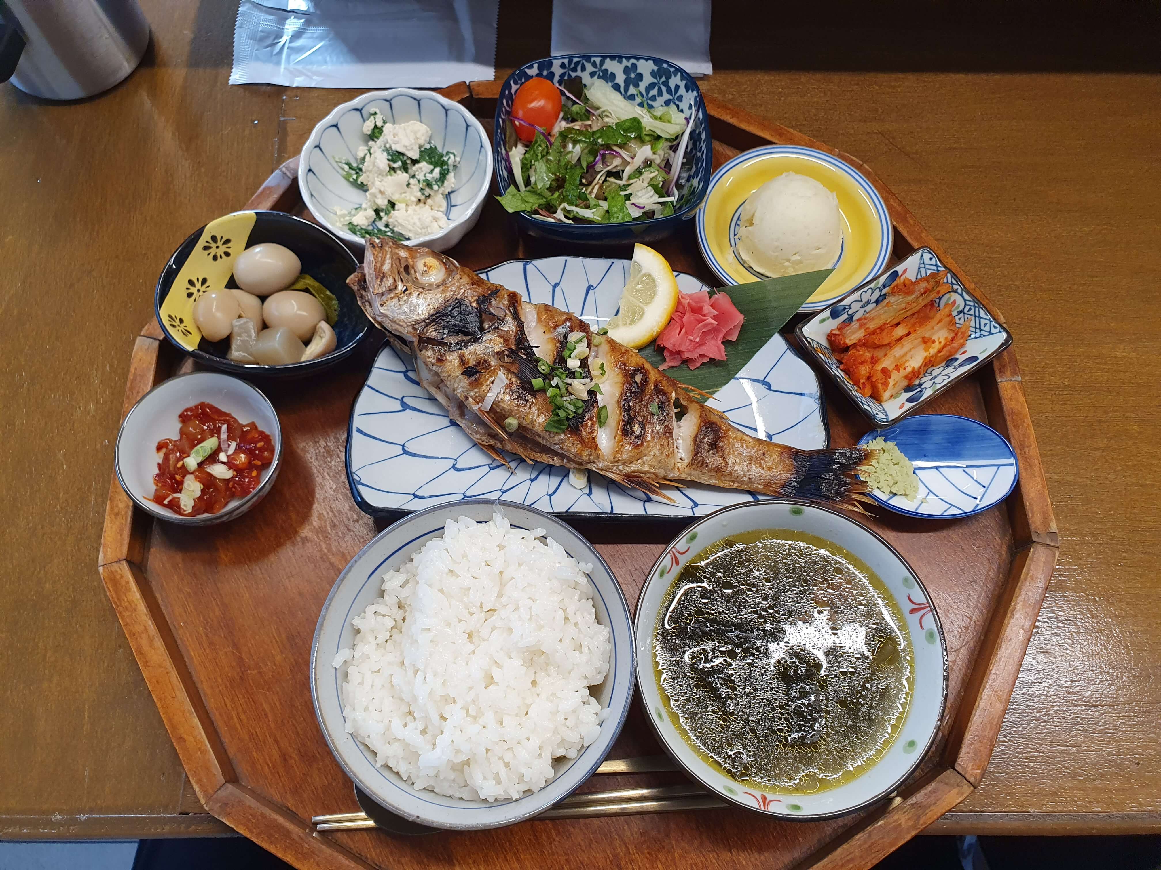 광안동(광안리해수욕장) 맛집 온밥-식사 전체(금태구이 한상-18&#44;000원)