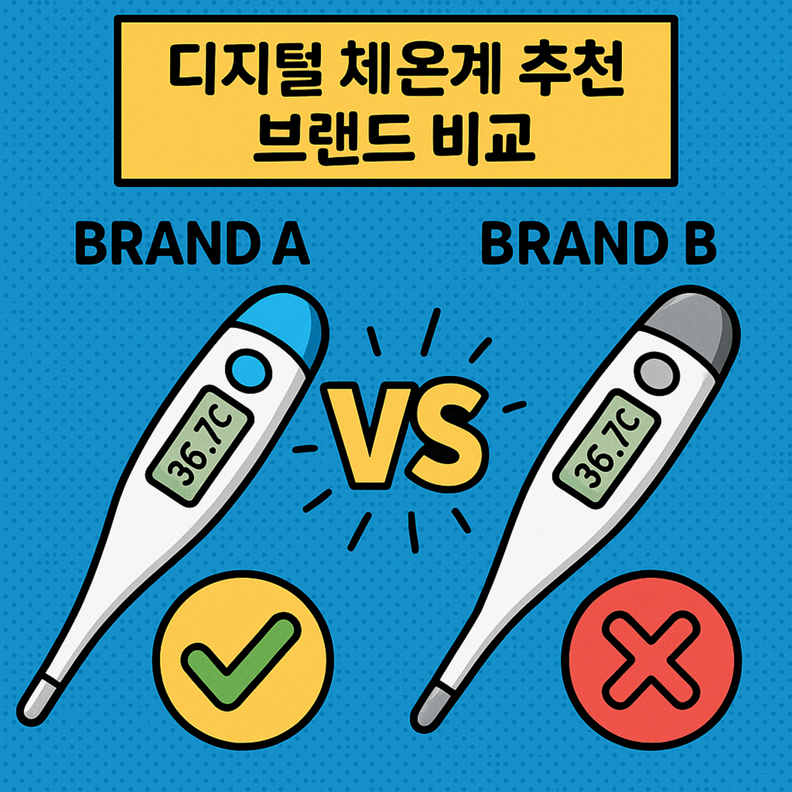 디지털 체온계 추천 브랜드 비교