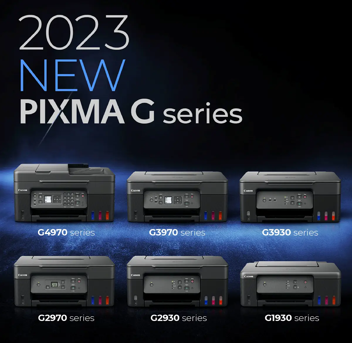 2023 캐논 PIXMA G 시리즈 신제품 라인업
