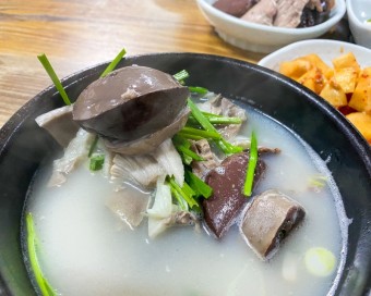 순대모둠 내장국밥
