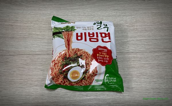 삼양 열무 비빔면 라면 2022년