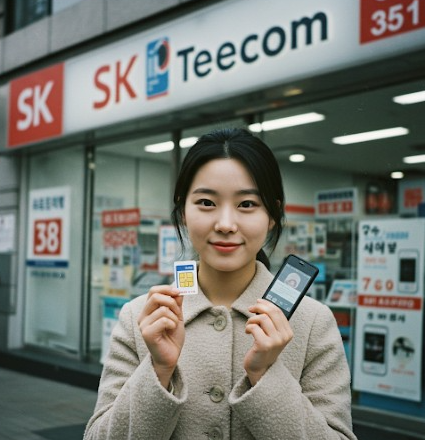 SKT 유심교체 온라인 예약