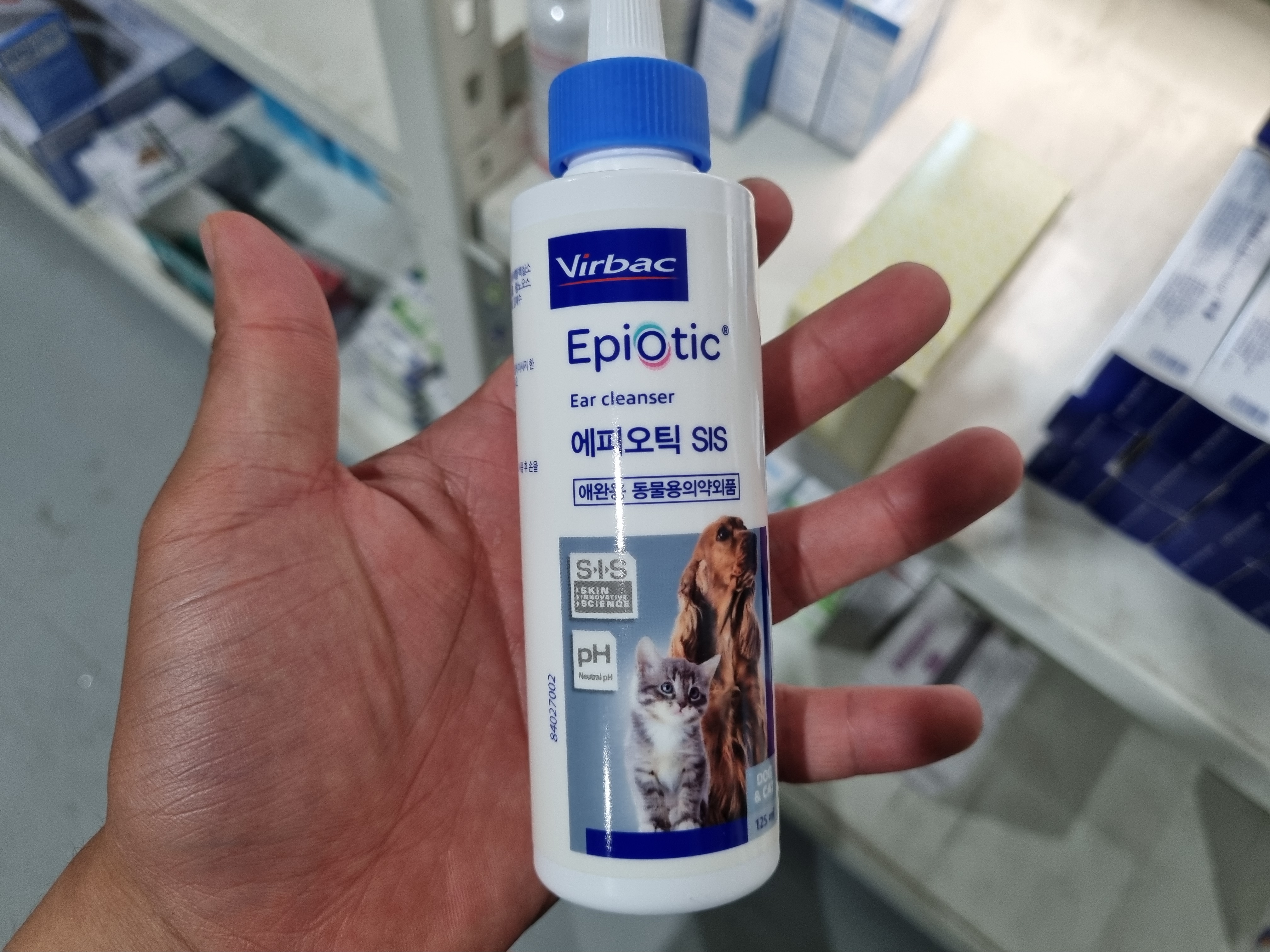  강아지 고양이 귀청소를위한 세정제 추천 버박 에피오틱sis