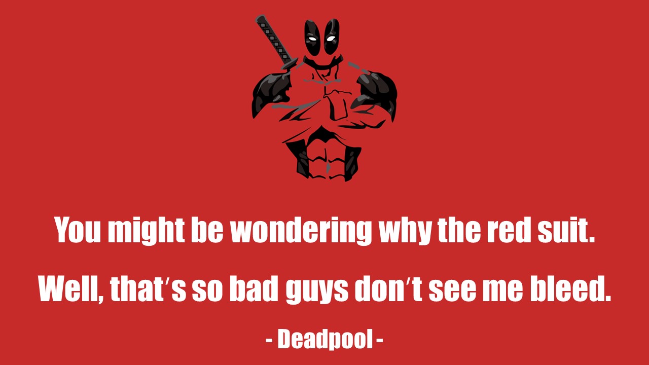  데드풀(Deadpool) Vs 울버린(Wolverine, 엑스맨 X-Men) 영화 영어 명대사 모음