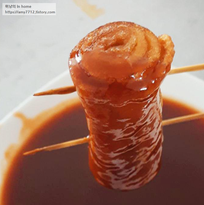  기름 떡볶이, 소떡어떡 만들기 _ 백파더 요리 레시피