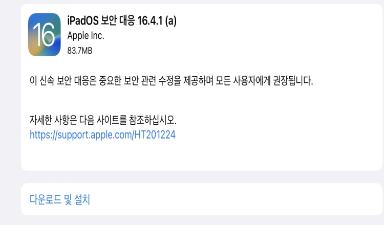 iPadOS 16.4.1