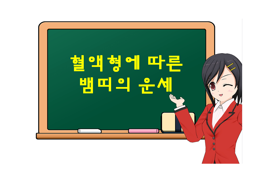  뱀띠, 혈액형에 따른 운세가 궁금하다면?