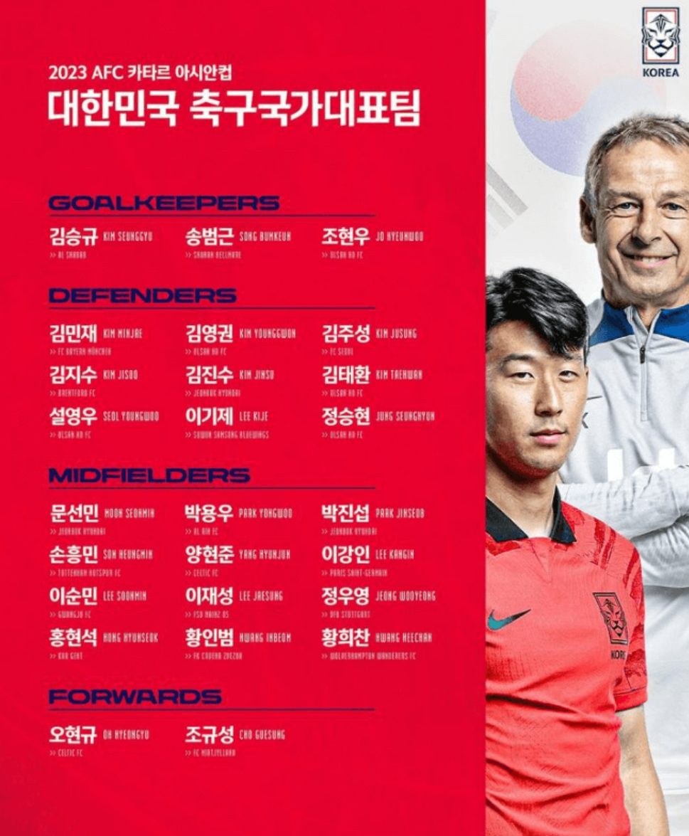 대한민국 요르단 아시안컵 축구 4강 생중계 바로보기(일정&amp;#44; 대진표)