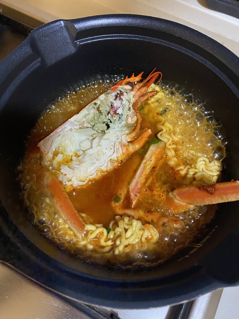맛집 어서오시게 ft.대게손질법 홈파티음식배달 학동역 51