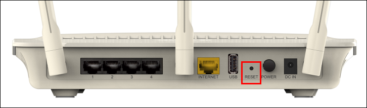 라우터 기기 공장 초기화 리셋 버튼 위치