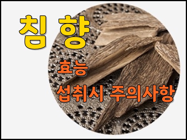 침향 사진입니다