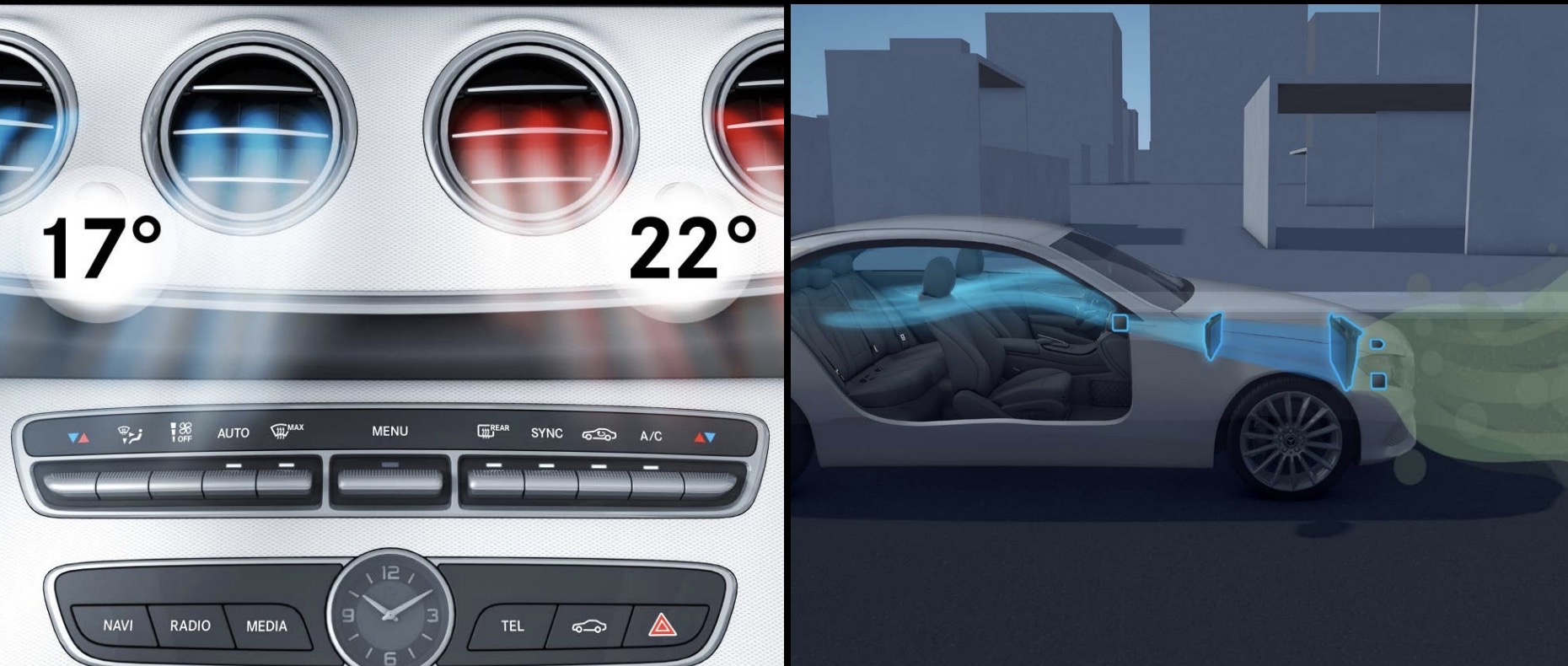 자동 온도 조절 시스템&#44; 공기 청정 패키지