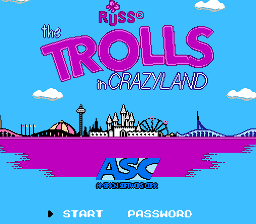  NES ROMS - The Trolls in Crazyland (EUROPE / 유럽판 롬파일 다운로드)