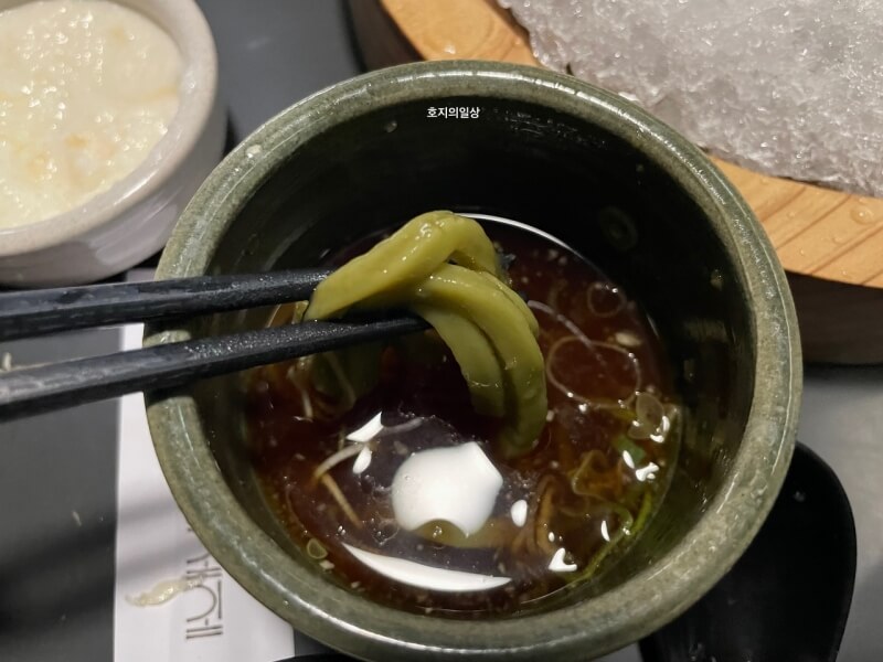 강남역 맛집 오제제 돈카츠 맛집 - 우동용 쯔유 소스
