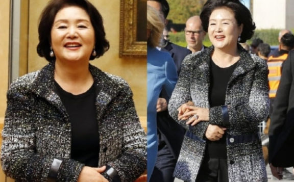 김정숙여사 - 코트 - 문재인대통령부인