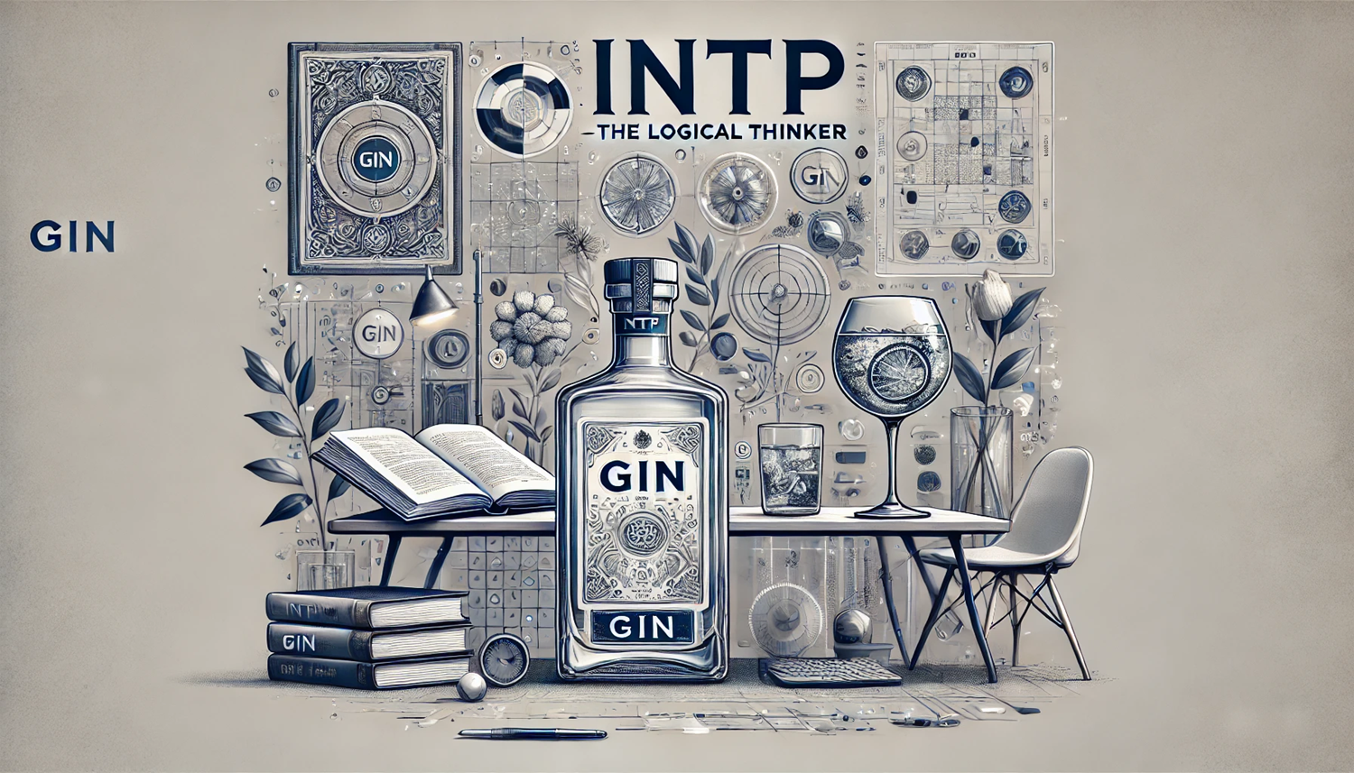 INTP – 논리적 사색가, 진(Gin)