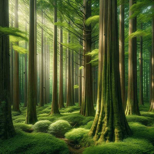 편백나무 숲