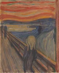 뭉크의 대표작 절규 그림