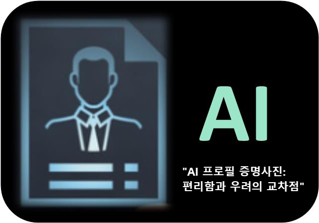 &quot;AI 프로필 증명사진: 편리함과 우려의 교차점&quot;