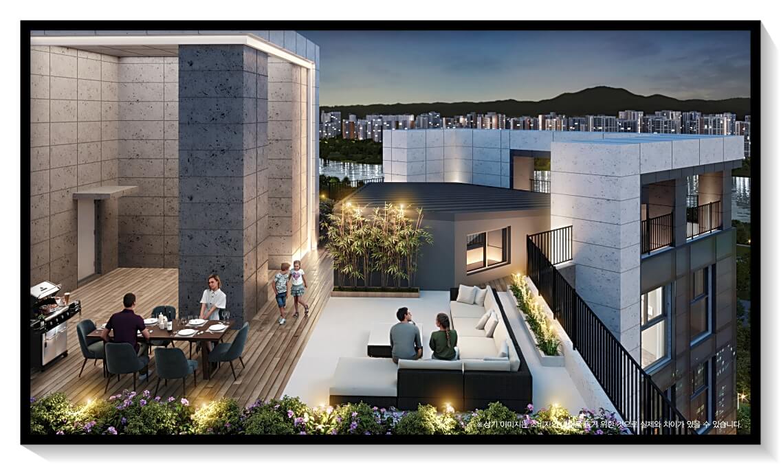 3층 공간에는 입주민을 위한 야외테라스 정원이 마련될 전망이다.