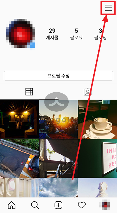 인스타그램 비공개 계정 설정 방법 인스타그램 비공개 계정 설정 방법