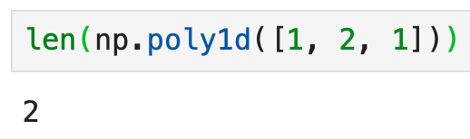 [Numpy] 다항식을 다룰 수 있는 polynomial class, poly1d