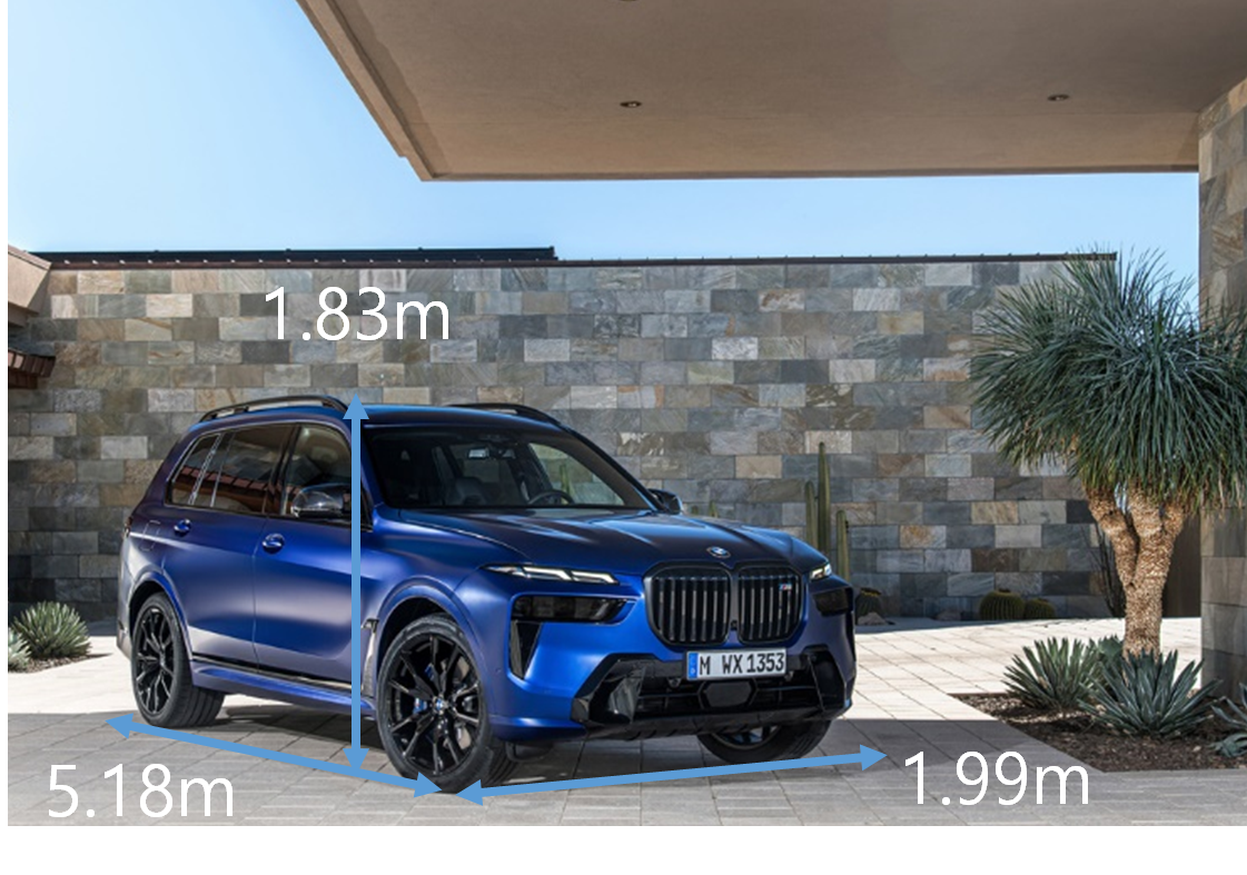 BMW X7 M60i X7 페이스리프트