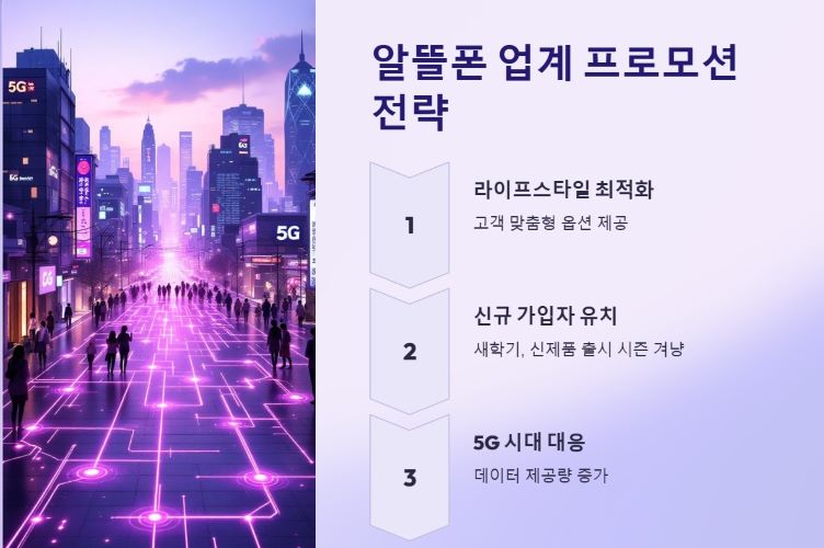 알뜰폰 업계의 프로모션 전략