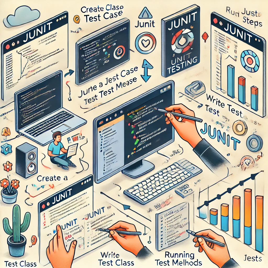 Eclipse에서 단위 테스트를 위한 JUnit 사용 - 테스트 케이스 생성, 메서드 작성, 테스트 실행 등