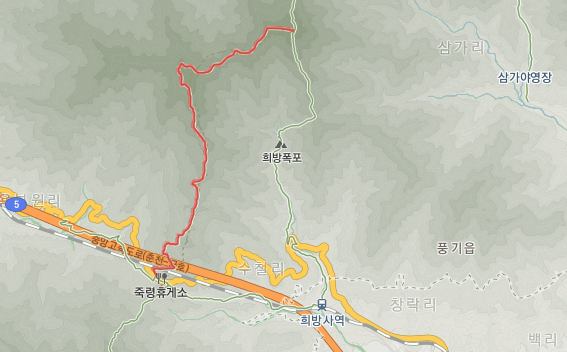 죽령지도