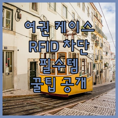 해외여행 필수템 여권 케이스 고르는 