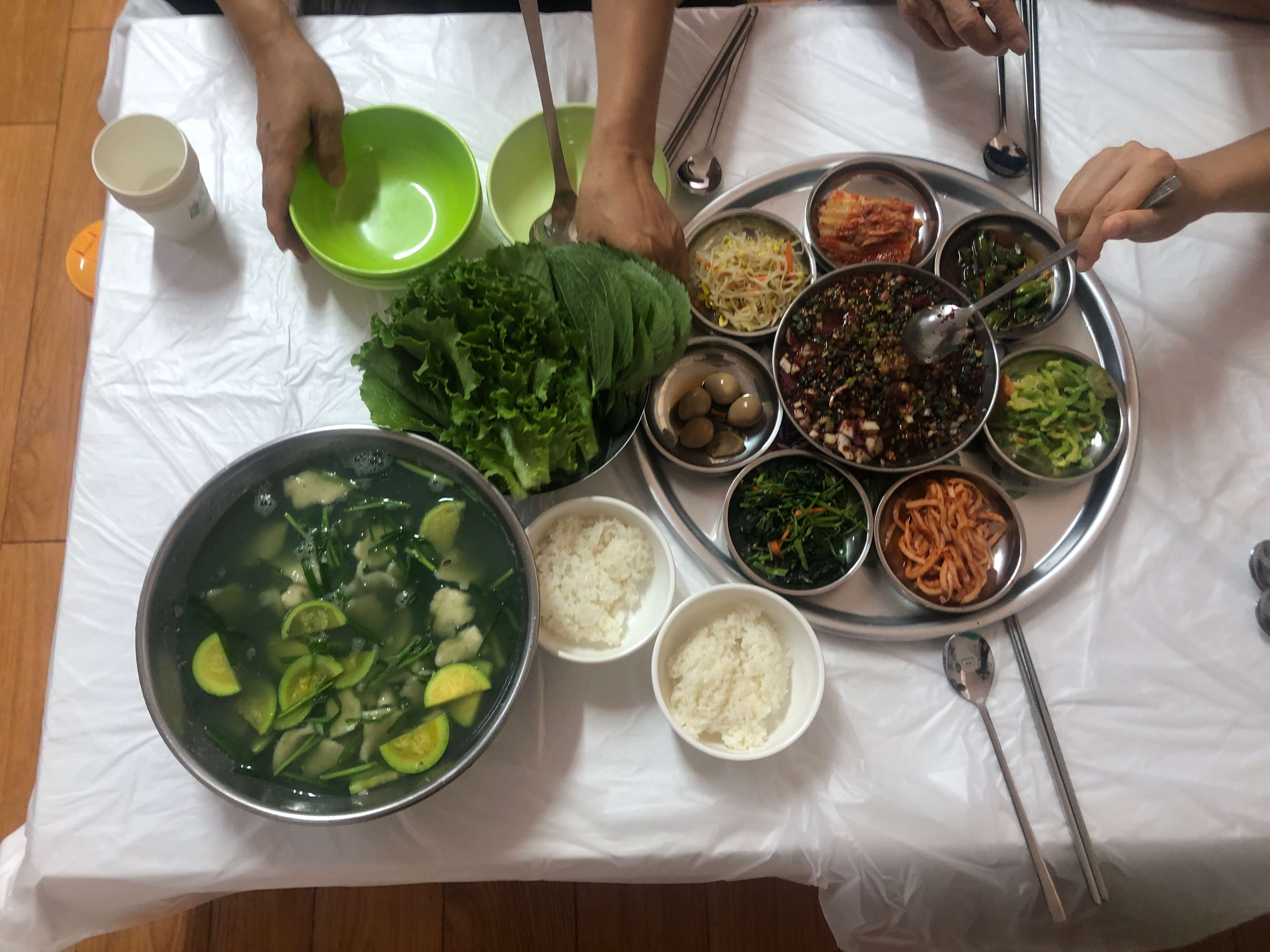 민수랜드-임실청웅식당 다슬기탕정식