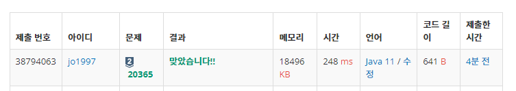  [백준] 20365번 블로그2