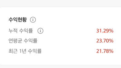  2021년 개인연금/IRP 간단 정리 , 계좌 수익률과 결산 (수익률 20~30%)