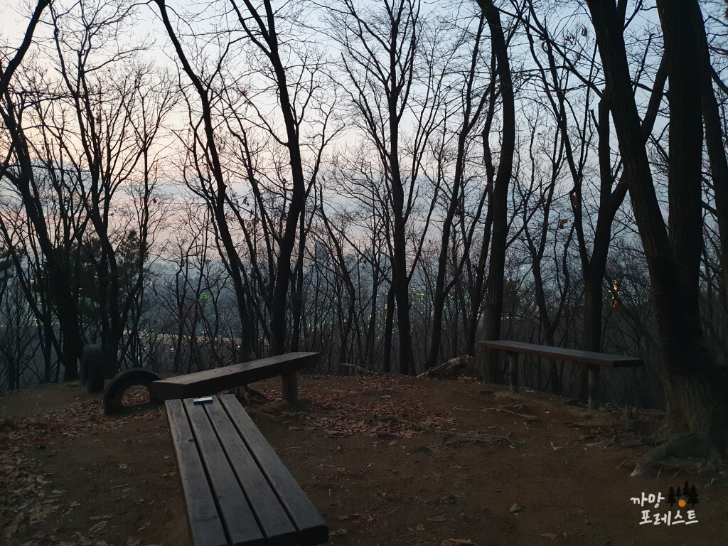 구룡산 휴식